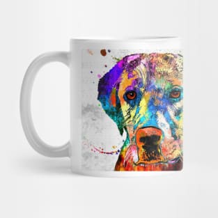 Labrador Retriever Grunge Mug